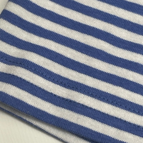 NWT Luigi Blue Striped Embroidered Apple T-Shirt 3t - Picture 5 of 8